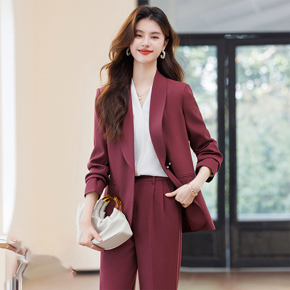 Formal Attire Woman - Women's Office Suit 2 Piece Set