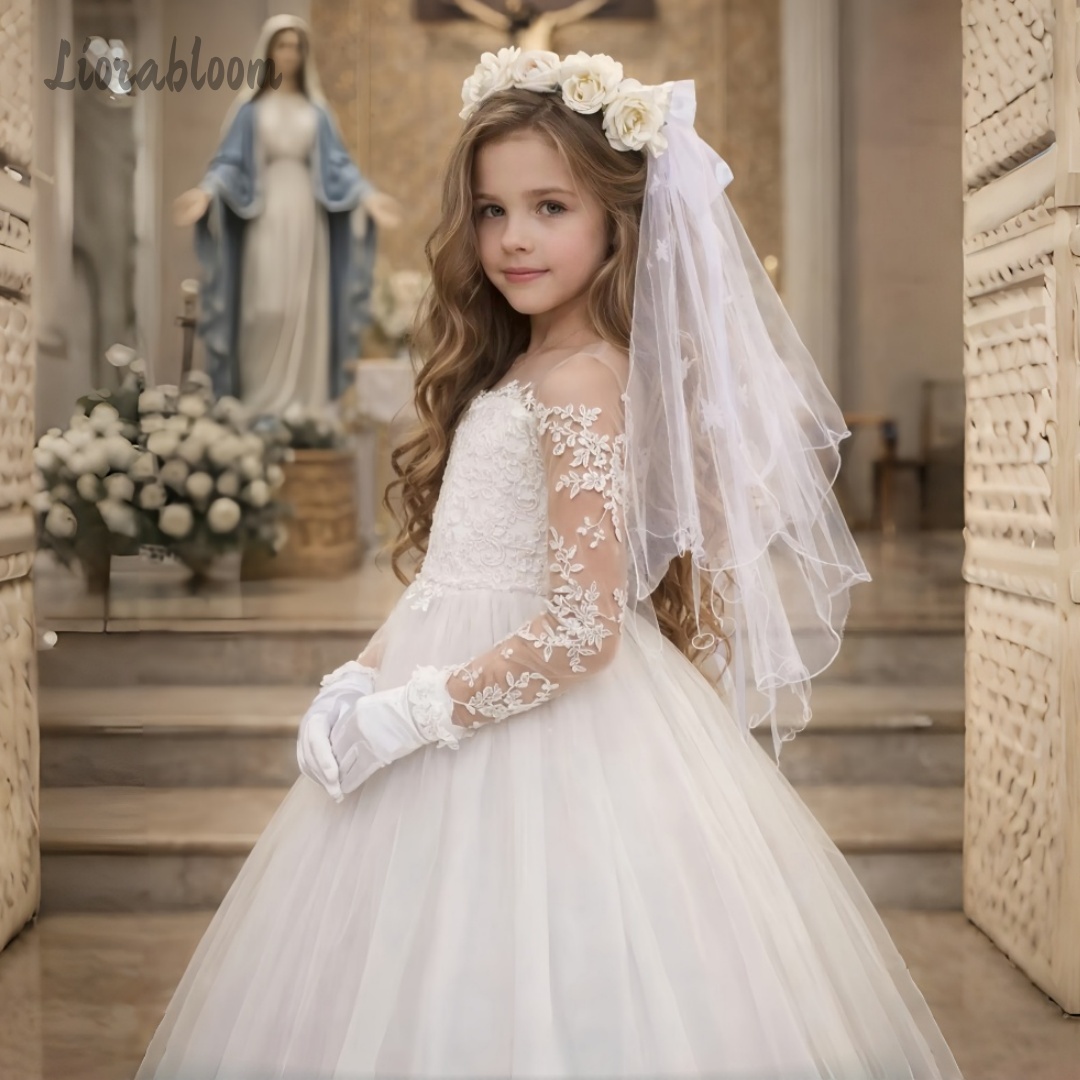 Girls' Lace Wedding Dress Cust - đánh giá và giá Formal Attire Woman