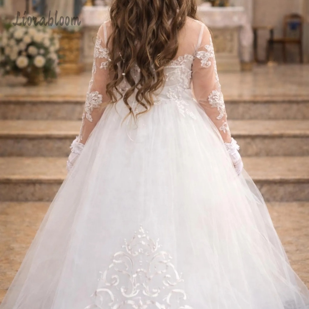 Girls' Lace Wedding Dress Cust - đánh giá và giá Formal Attire Woman