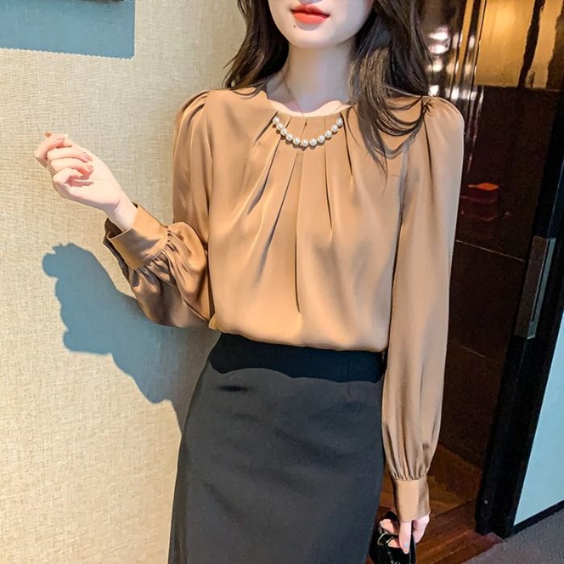 Office Outfits Round Neck Fema - đánh giá và giá Women'S Formal Wear Blouse