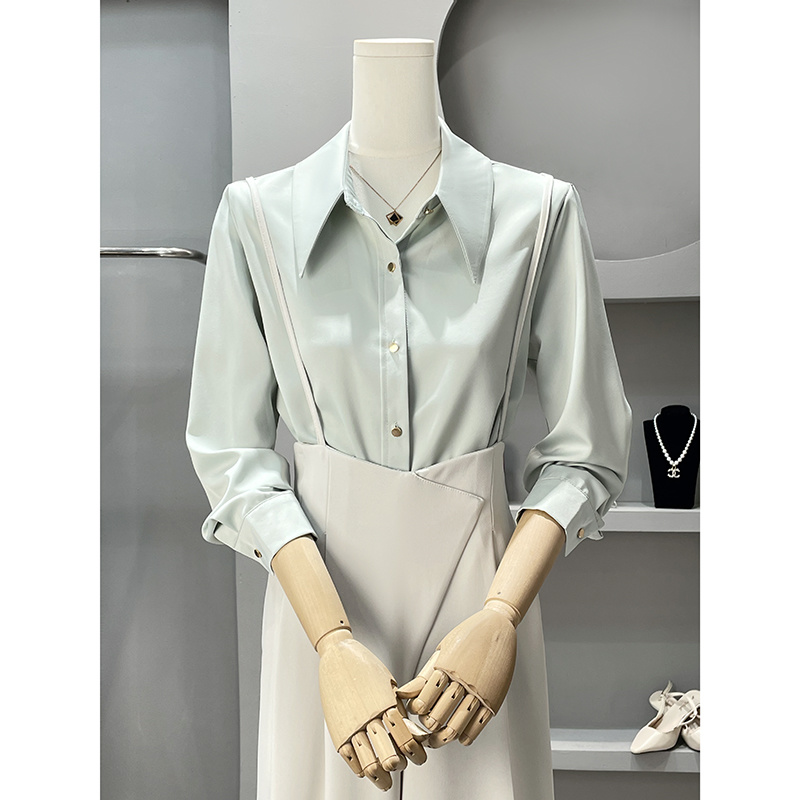 Long Sleeve Shirts Womens Chif - đánh giá và giá Women'S Formal Wear Blouse
