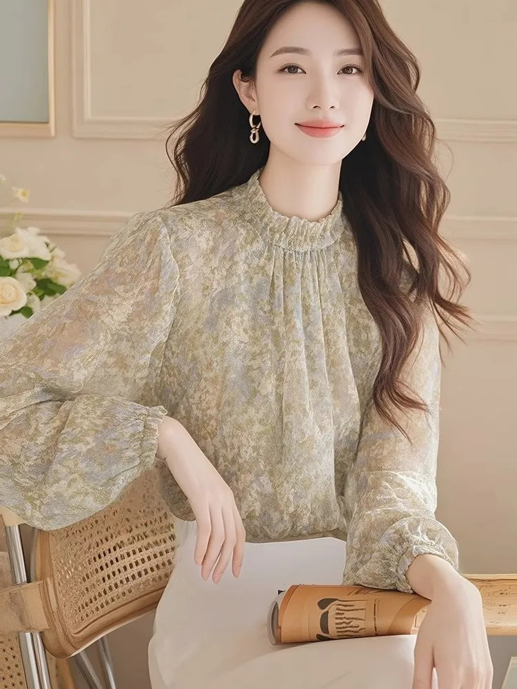Long Sleeve Shirts Women Satin - đánh giá và giá Women'S Formal Wear Blouse