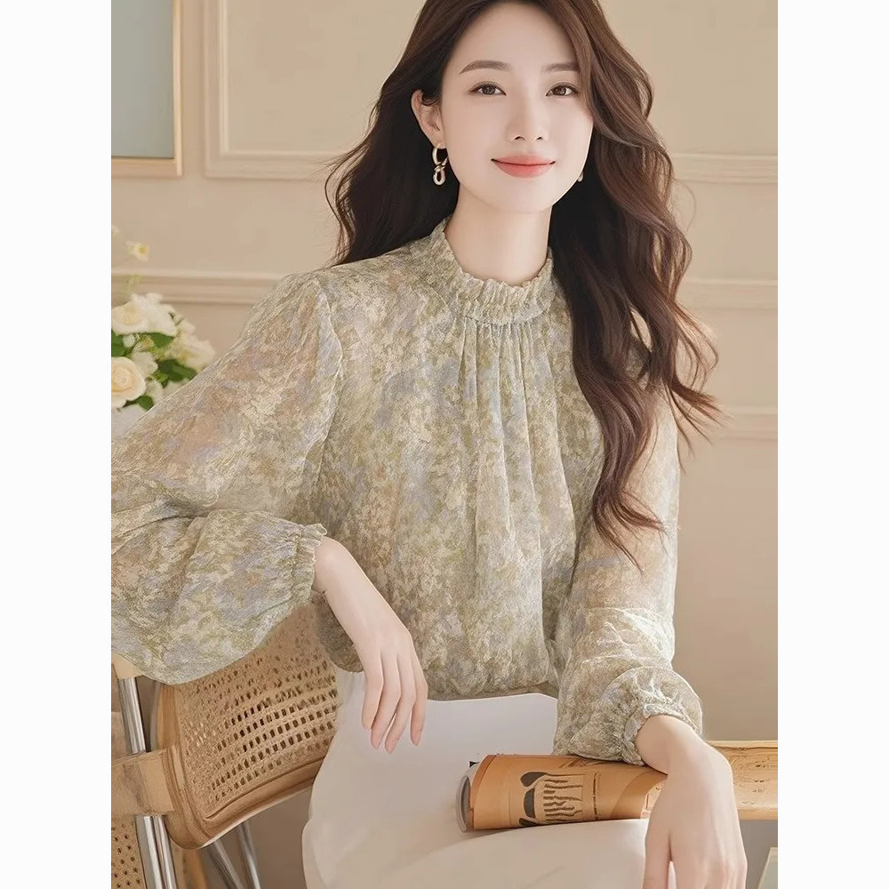 Long Sleeve Shirts Women Satin - đánh giá và giá Women'S Formal Wear Blouse