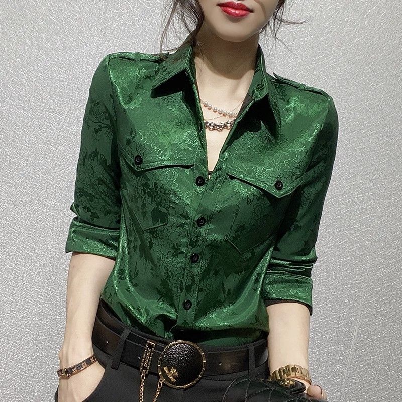 Female Tops Spring and Autumn  - đánh giá và giá Women'S Formal Wear Blouse