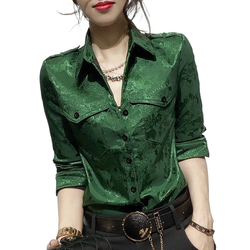 Female Tops Spring and Autumn  - đánh giá và giá Women'S Formal Wear Blouse