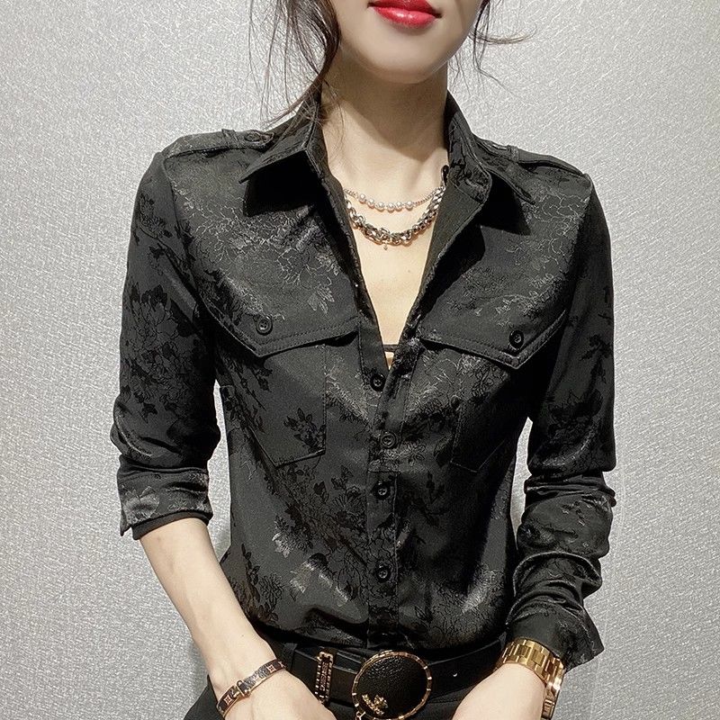 Female Tops Spring and Autumn  - đánh giá và giá Women'S Formal Wear Blouse