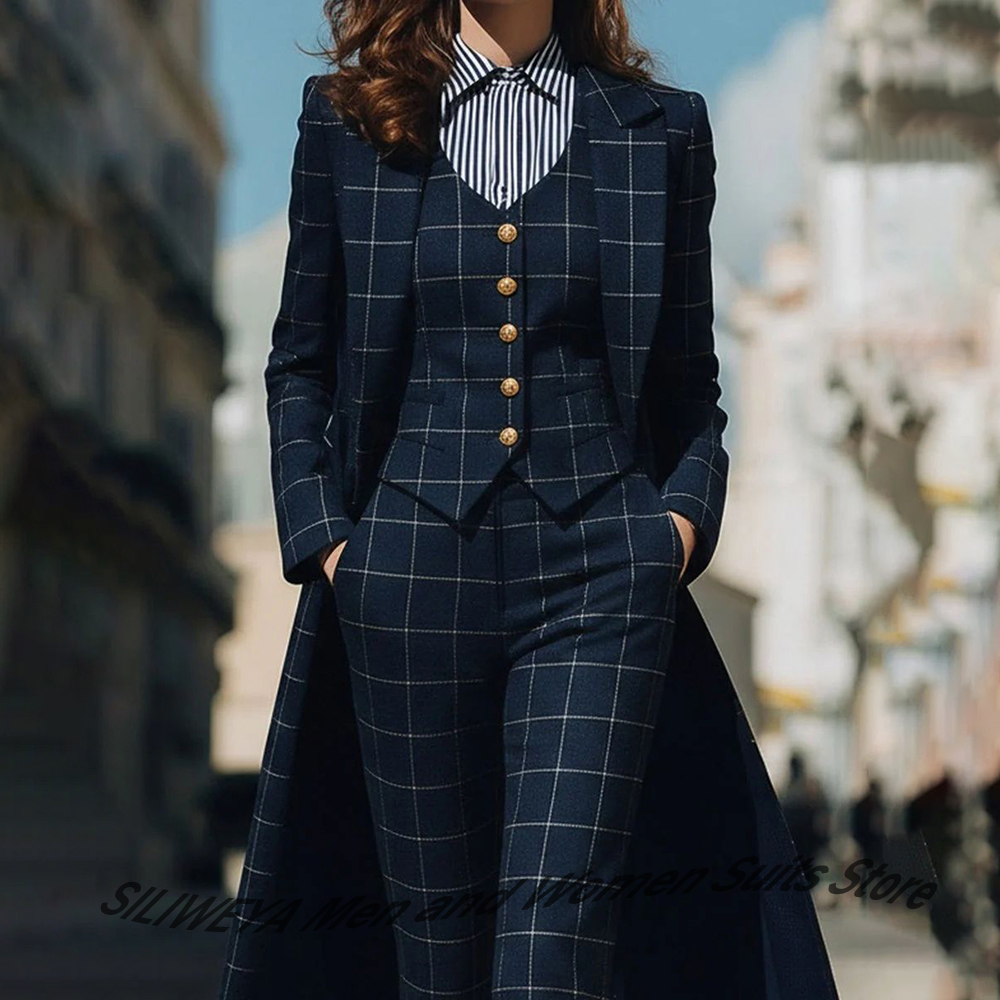 Sophisticated Navy Blue Women' - đánh giá và giá Women Formal Wear Vest