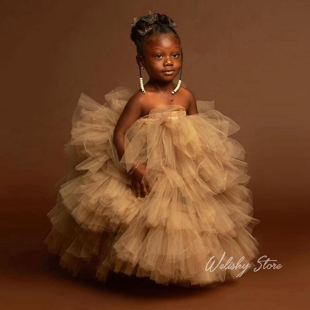 Little Girls Ruffled Tiered Tu - đánh giá và giá Women Formal Wear Photoshoot