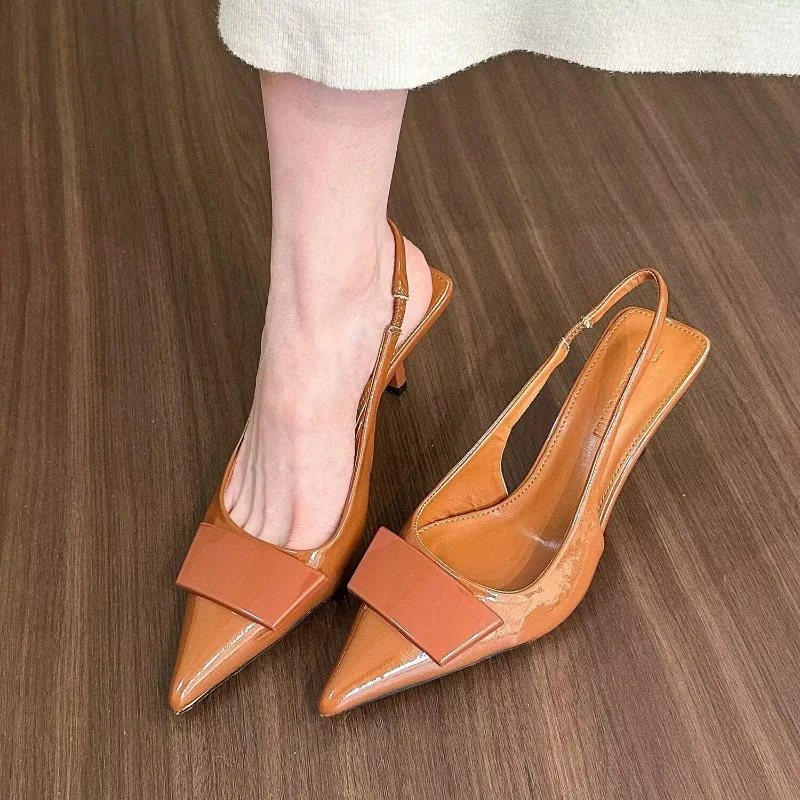Fashion Square Buckle Pointed  - đánh giá và giá Women Formal Wear For Office