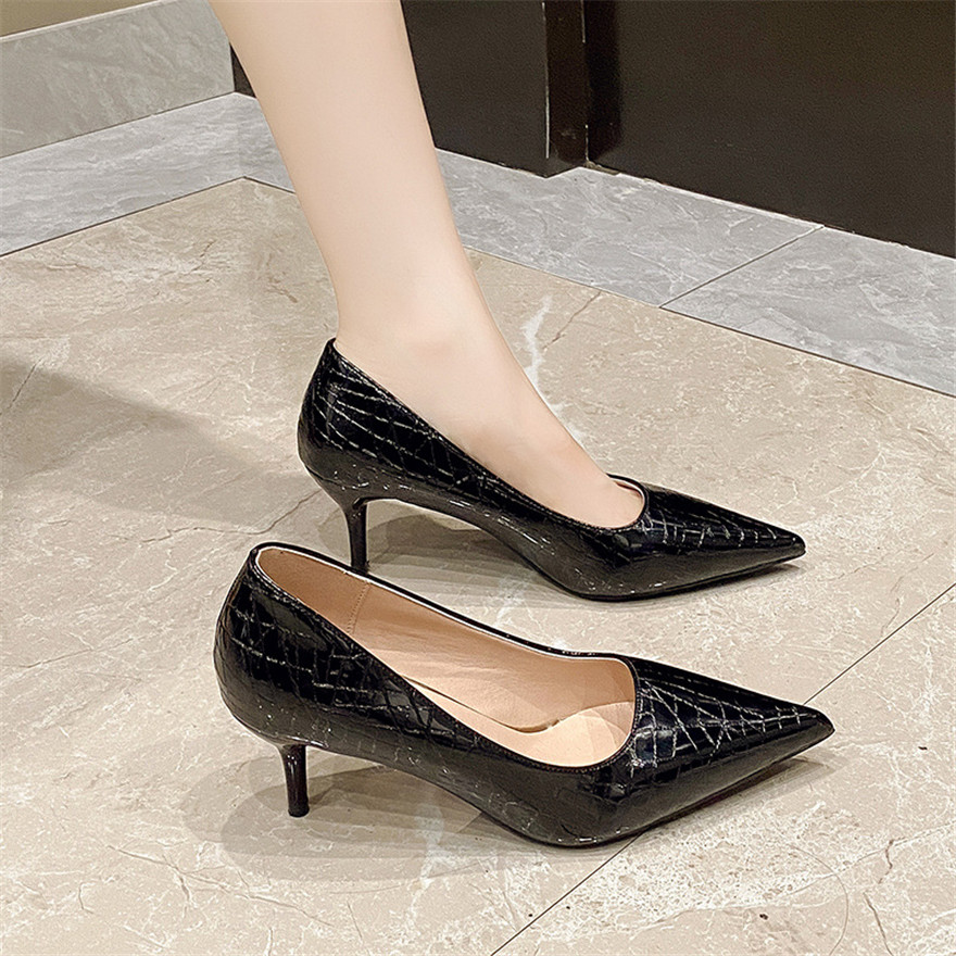 Retro Stone Pattern Shallow Wo - đánh giá và giá Women Formal Wear For Office