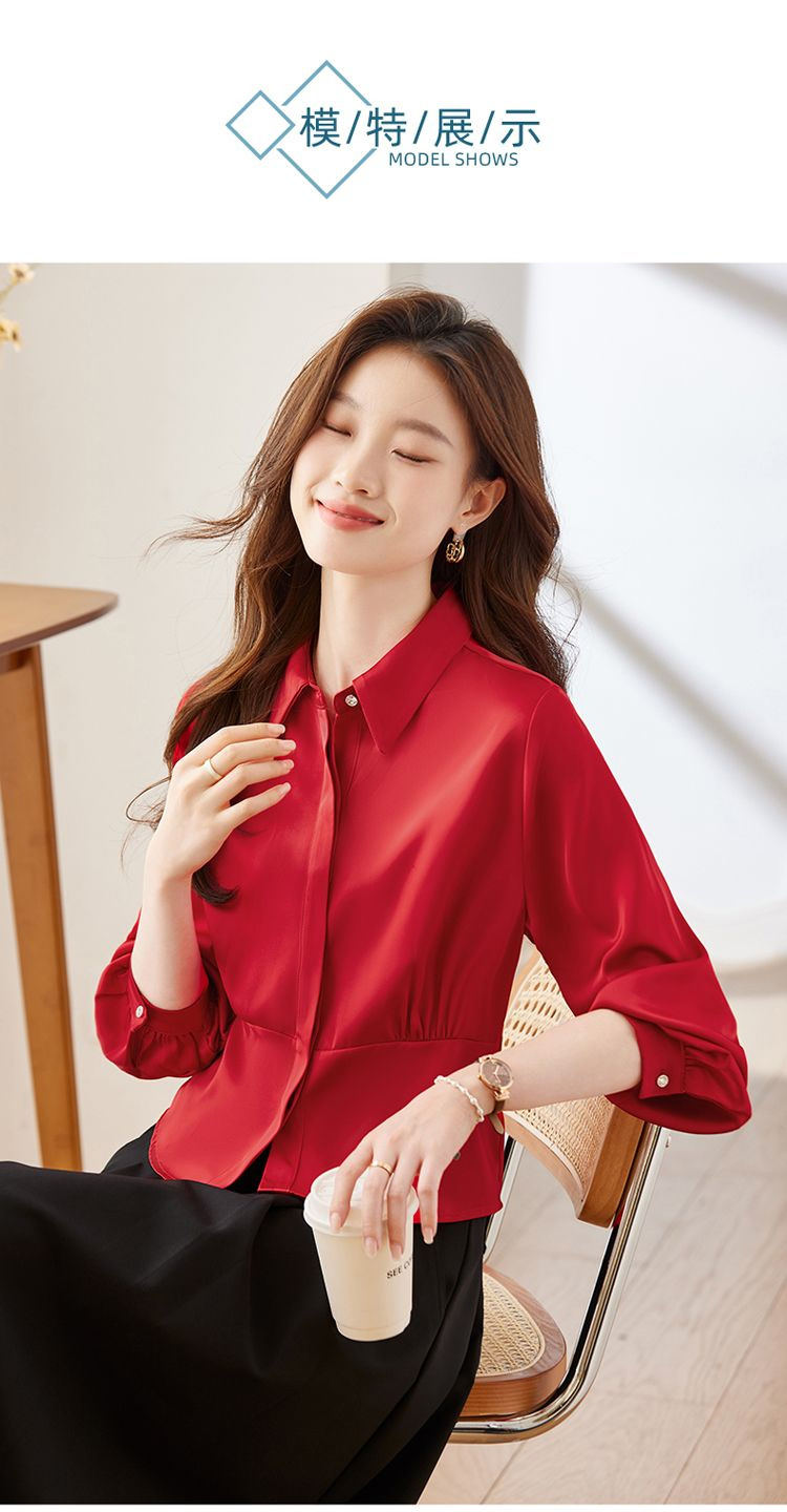 Long Sleeve Shirts Womens Cott - đánh giá và giá Women'S Formal Wear Blouse