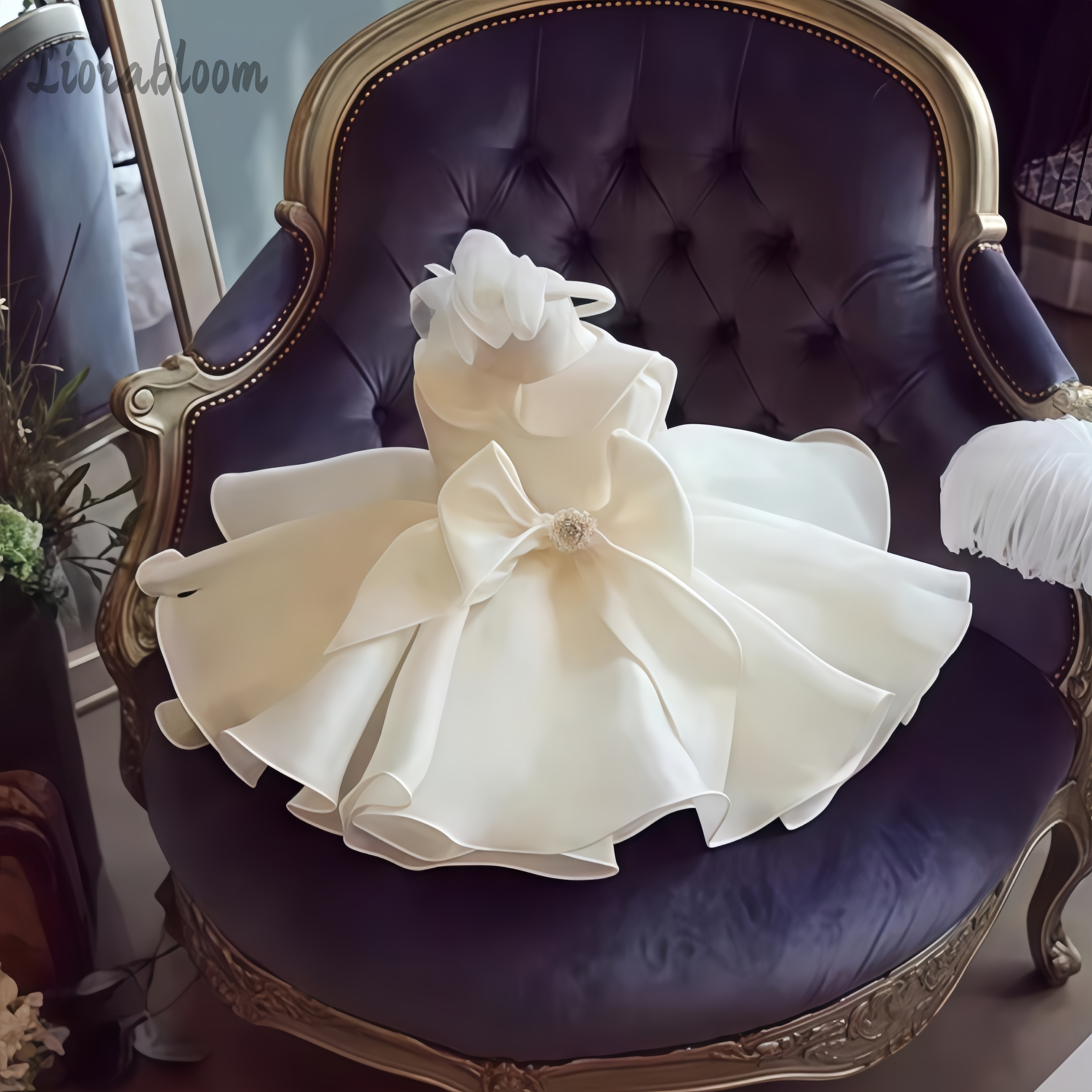 White Pearl Embellished Dress  - đánh giá và giá Formal Attire Woman