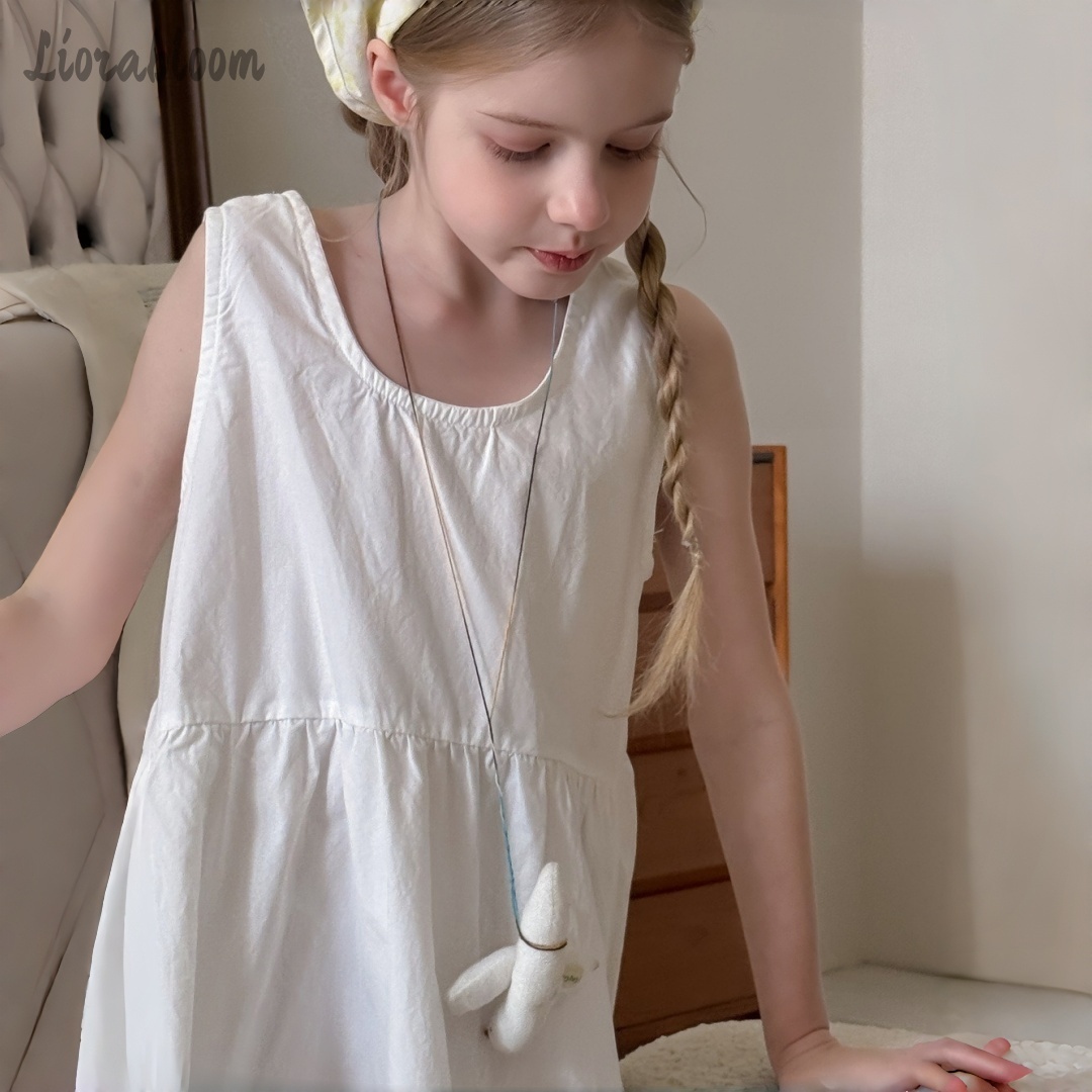 Girls' White Dress Simple Maxi - đánh giá và giá Formal Attire Woman