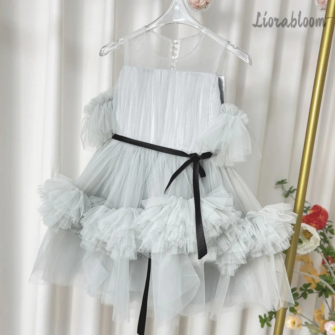 Girls' Exquisite Tulle Gown Cu - đánh giá và giá Formal Attire Woman