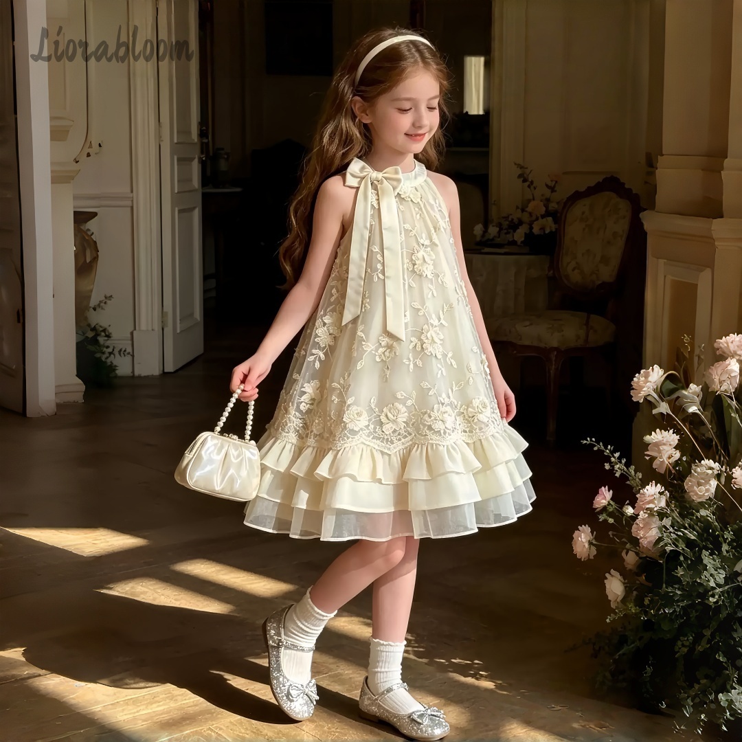 Girls Champagne Lace Tulle Dre - đánh giá và giá Formal Attire Woman