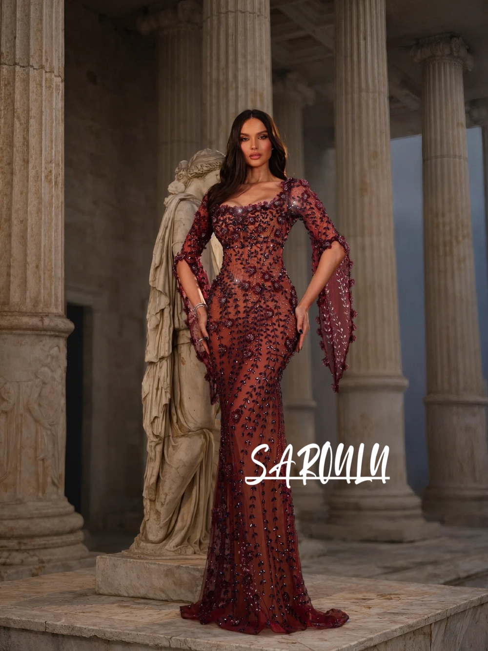 Delicate Rhinestones Evening D - đánh giá và giá Formal Gala Wear Women