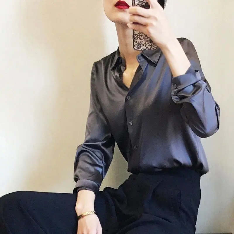 Silk Brown Clothes Wear To Wor - đánh giá và giá Women'S Formal Wear Blouse